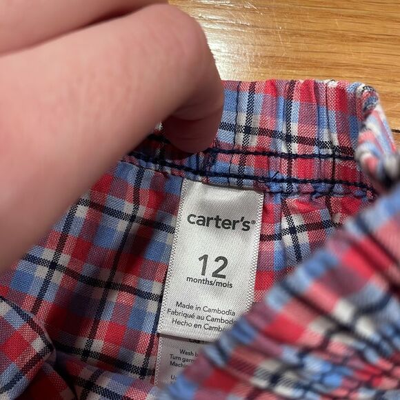 CARTER'S 𝅺carters 12 m boys shorts good condition - Picture 3 of 3